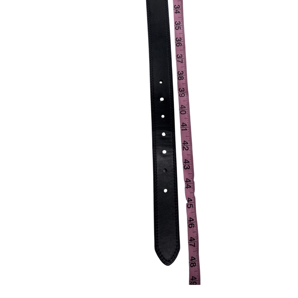 Dickies Belt Mens 42 Black Brown Reversible Man Made w Leather Lining Workwear - Picture 5 of 12